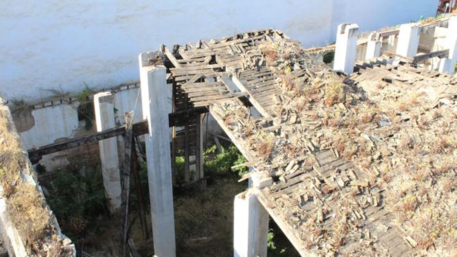 Interior de las antiguas Bodegas Víbora