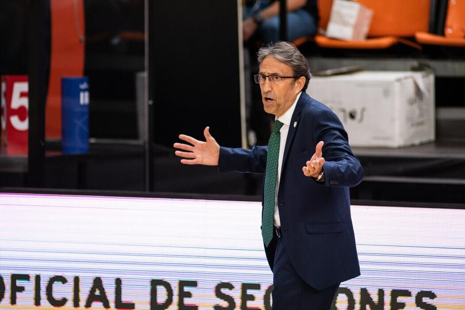 Casimiro, durante la fase final en Valencia.