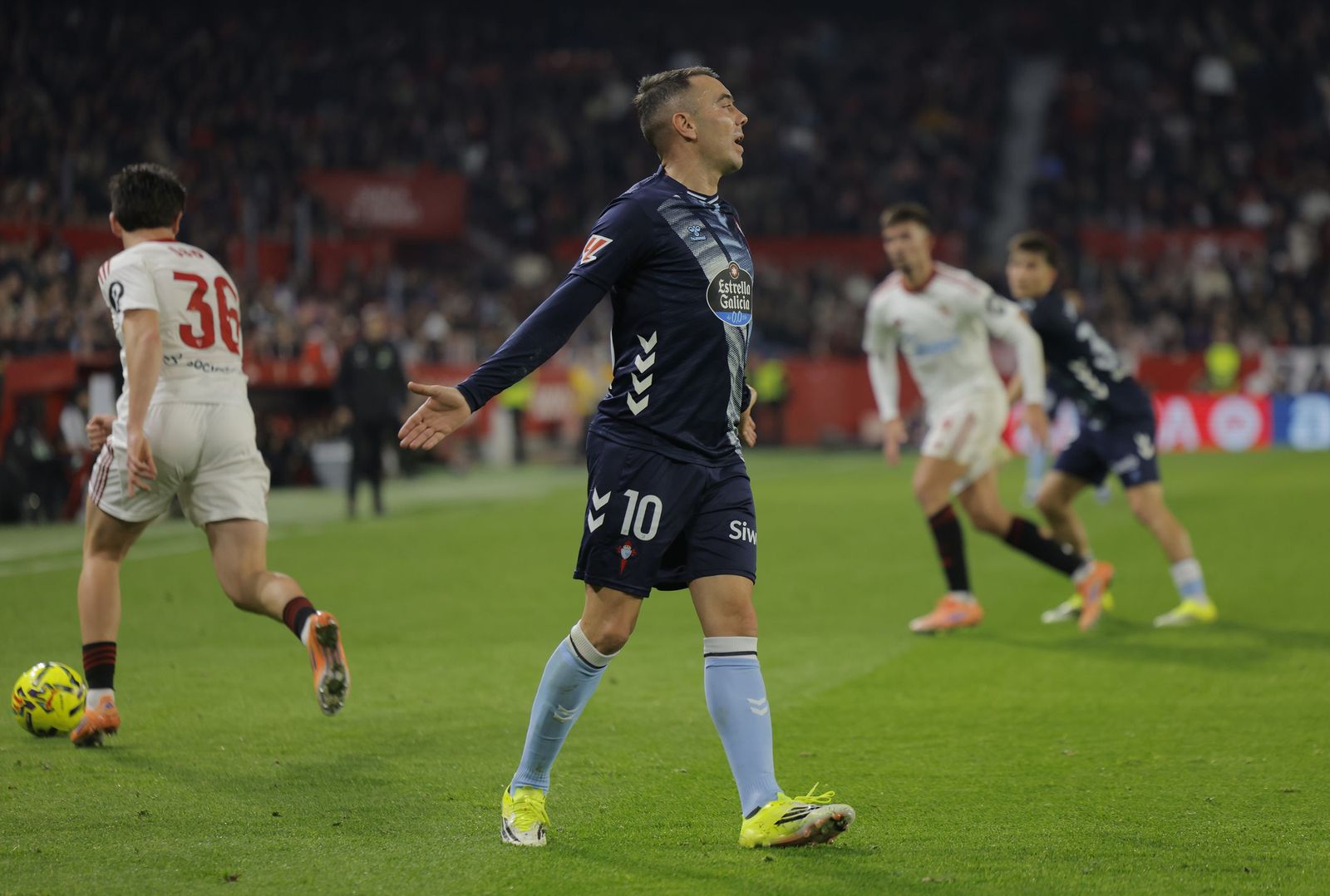Las fotos del Sevilla - Celta