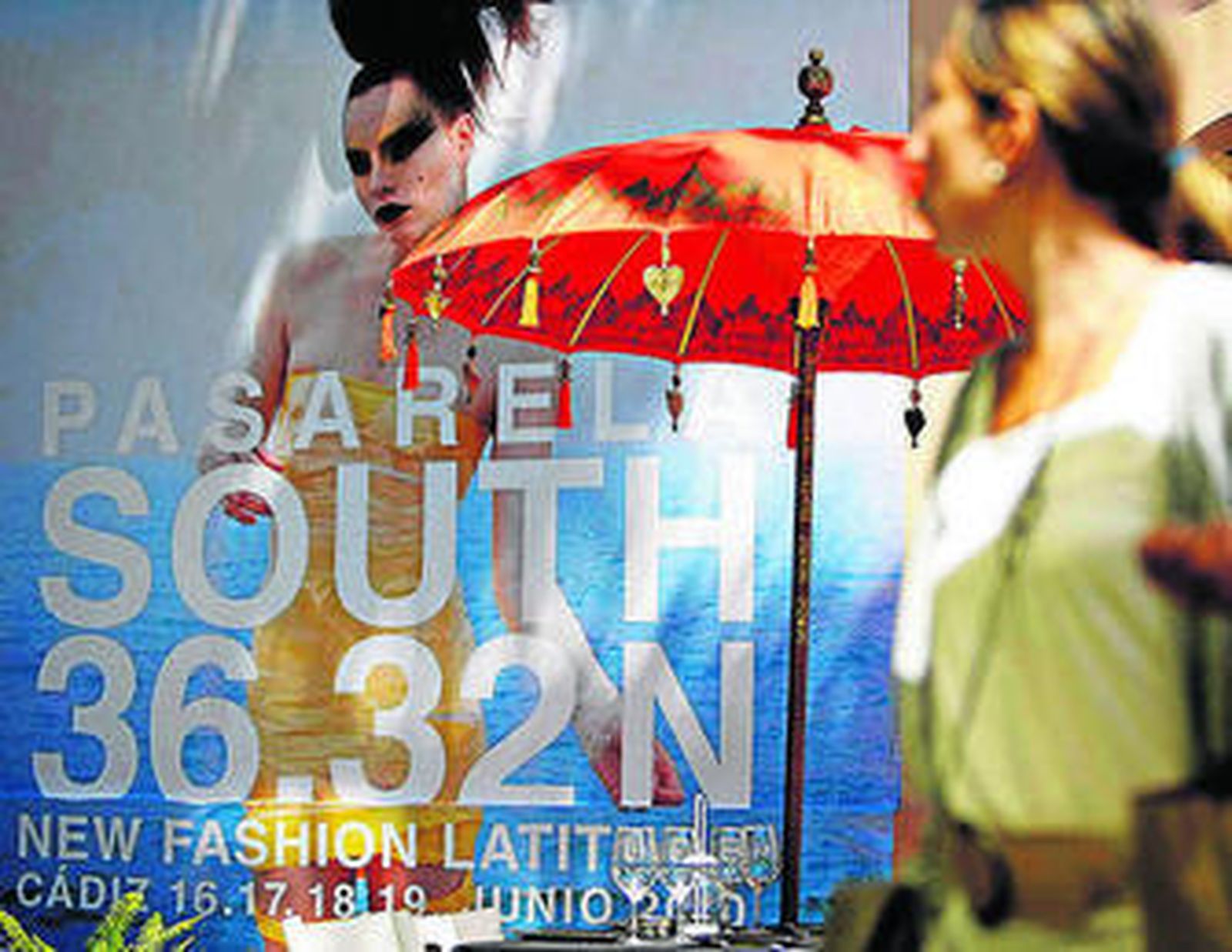 La pasarela empezó ayer en el Baluarte de la Candelaria.