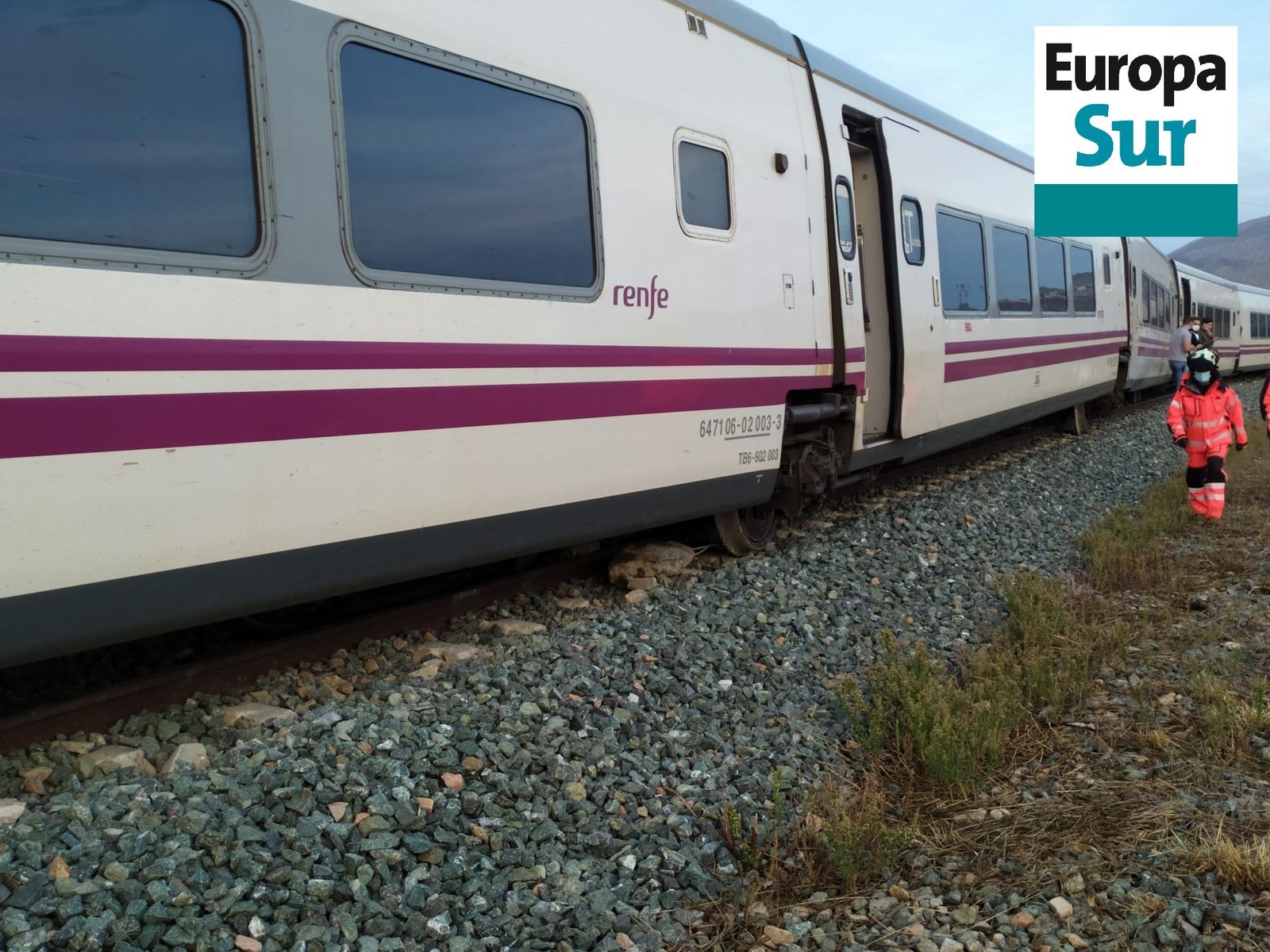 Descarrilamiento del tren Algeciras-Madrid