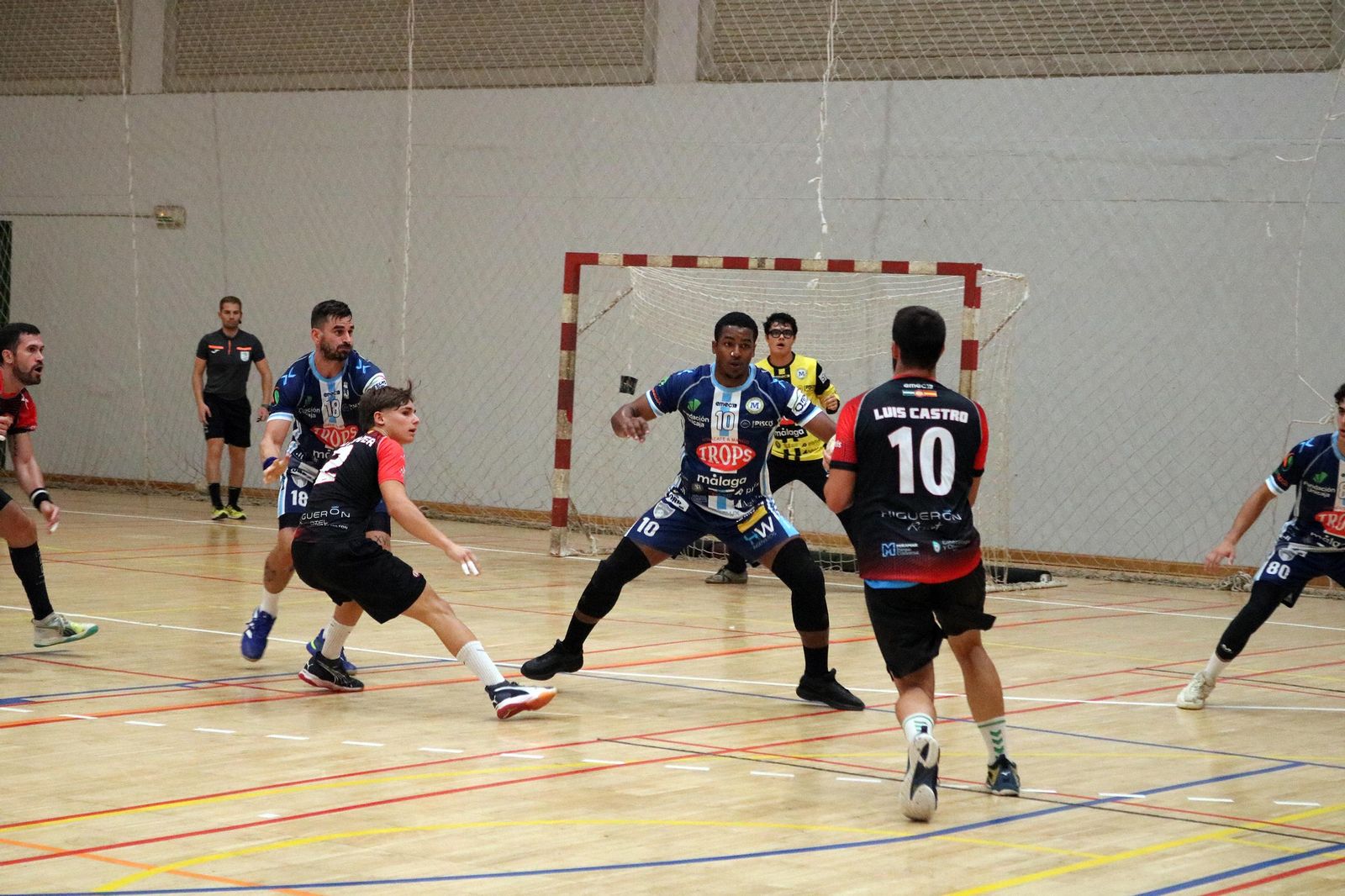 Momento del partido.