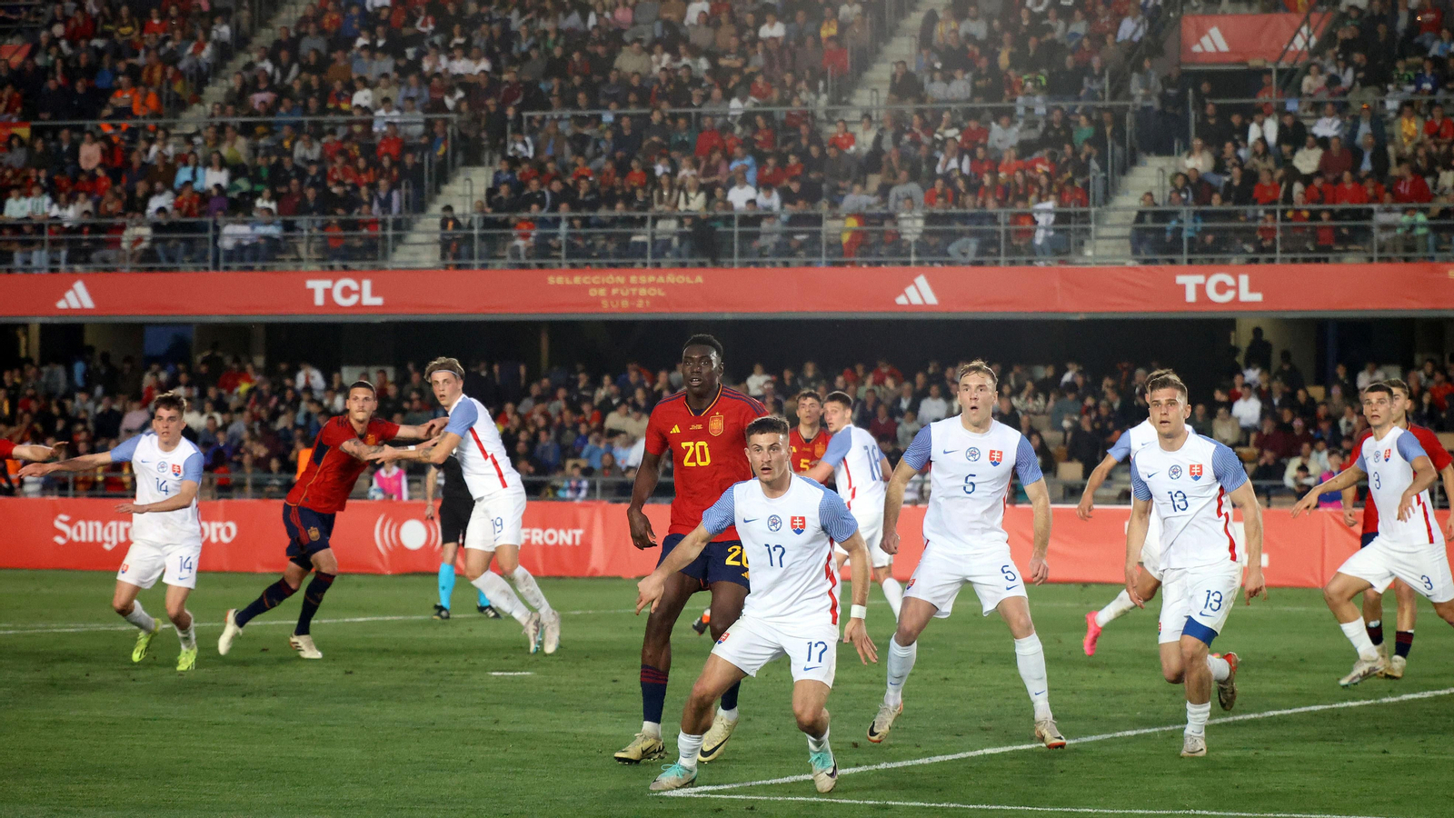 España - Eslovaquia Sub-21 en Jerez