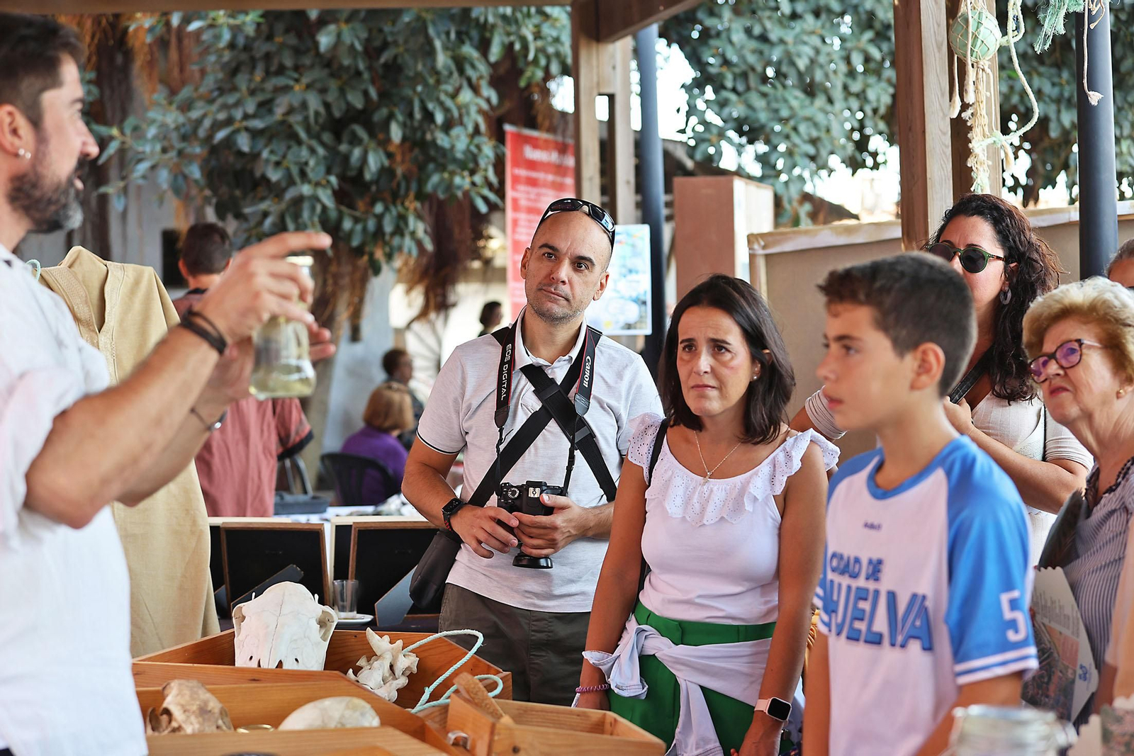 Imágenes de las Jornadas de puertas abiertas en el Muelle de las Carabelas
