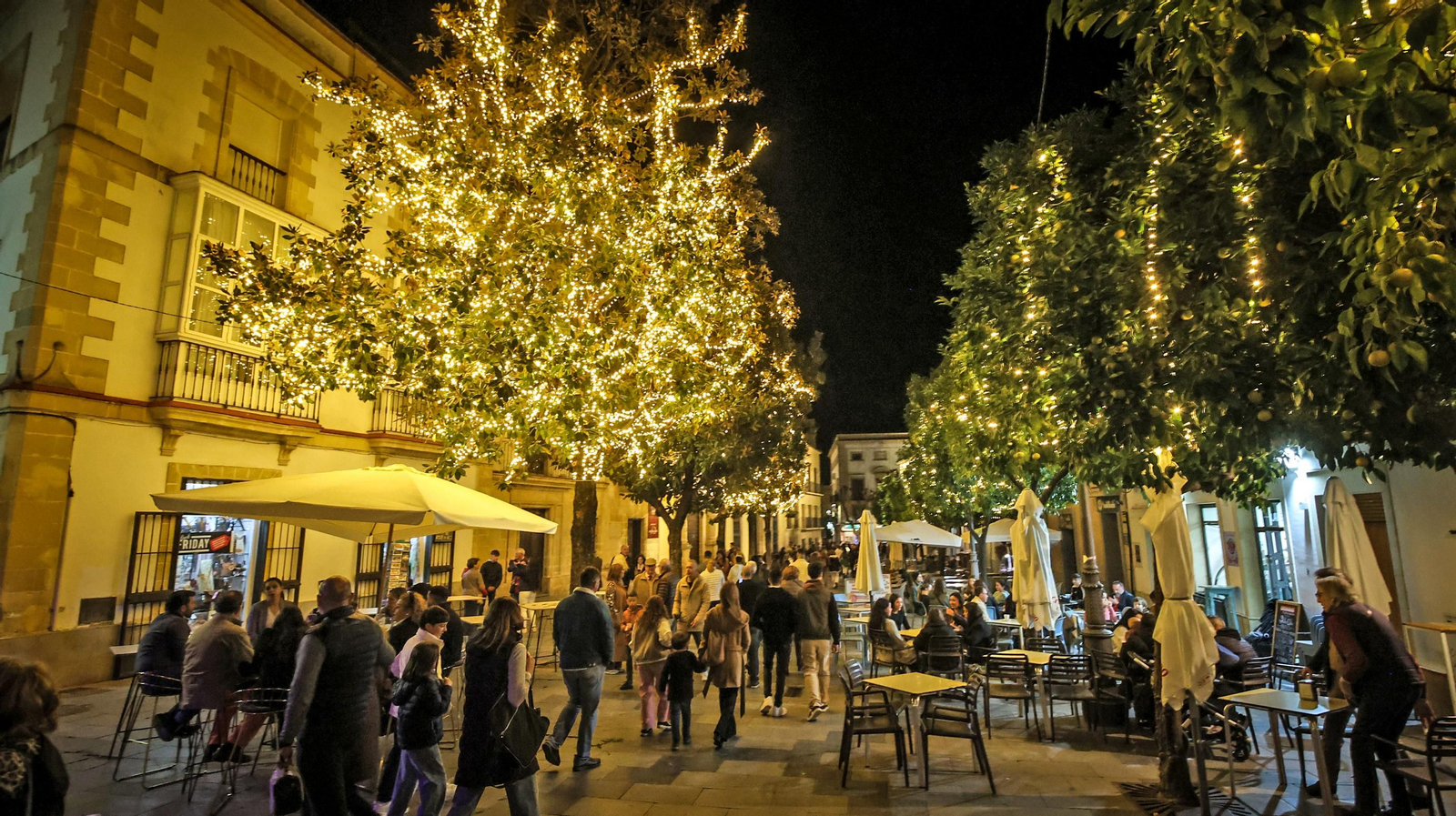 Jerez enciende su alumbrado navideño