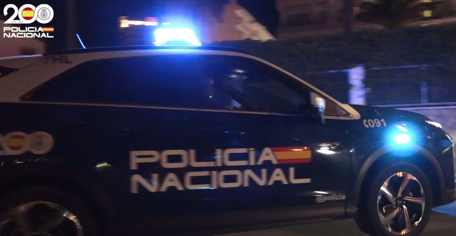 Un patrullero de la Policía Nacional.