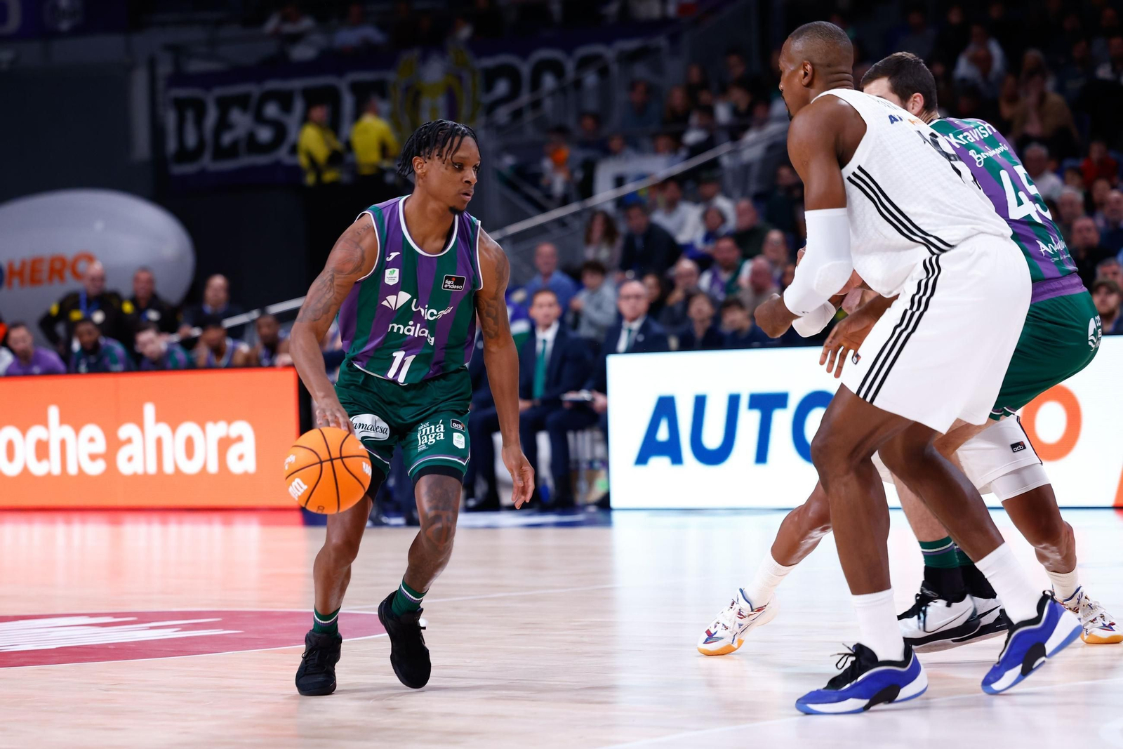 El Real Madrid-Unicaja, en fotos