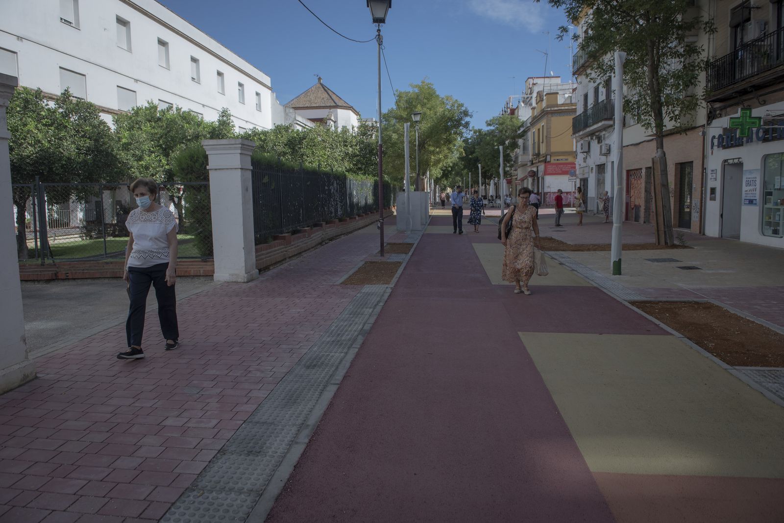 Las imágenes de la nueva Avenida de la Cruz Roja