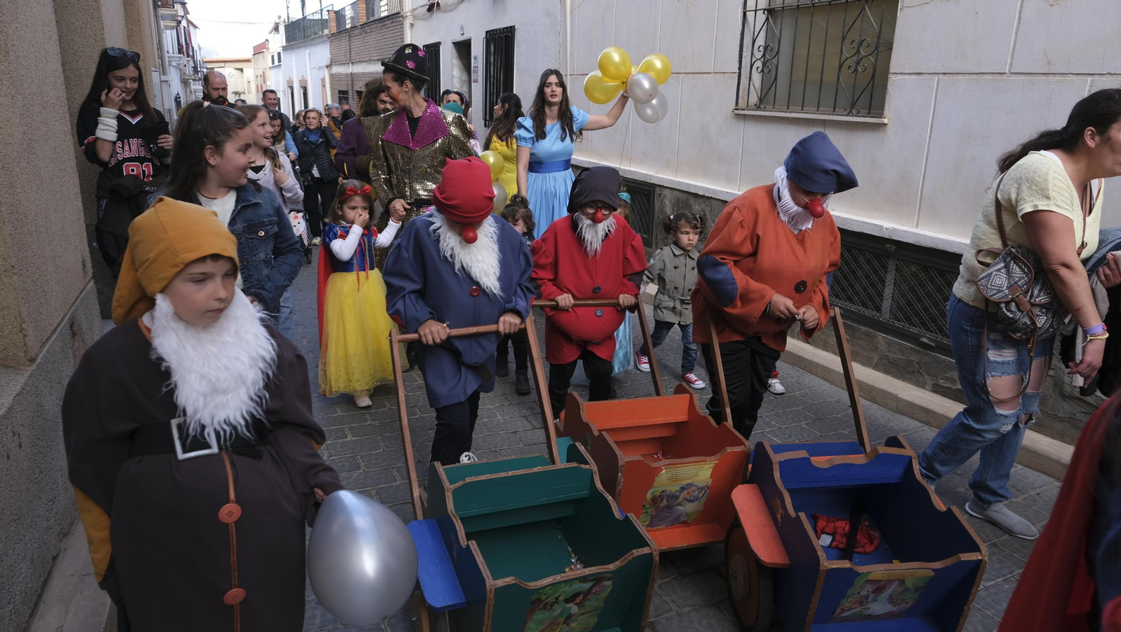 Imágenes del Pasacalles Infantil de las Fiestas de Abla