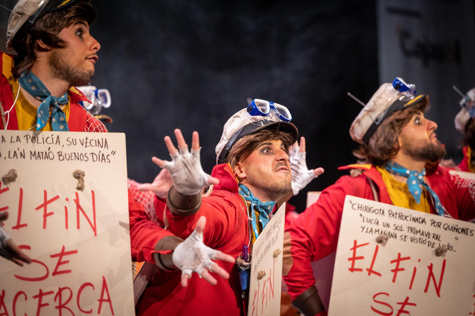 Chirigota 'La alegría de Cai (los apocalípticos)'