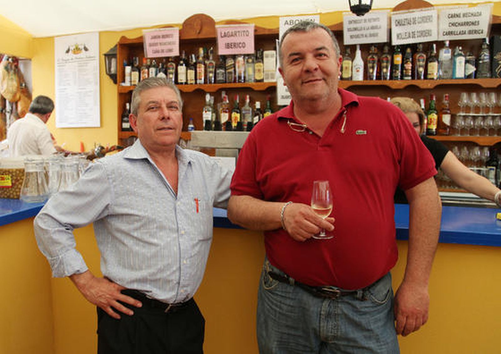 José Luis García, de la venta El Duque, con Antonio Valiente

Foto: Vanesa Lobo