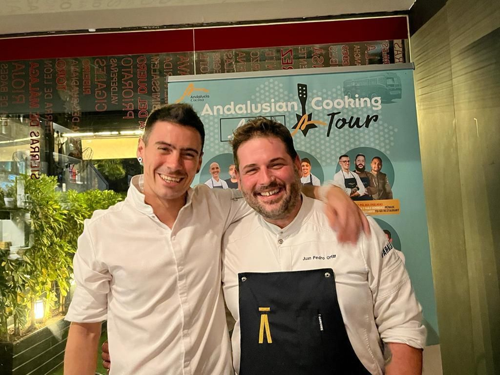 Chefs Pablo Fuente y Juan Pedro Ortiz.