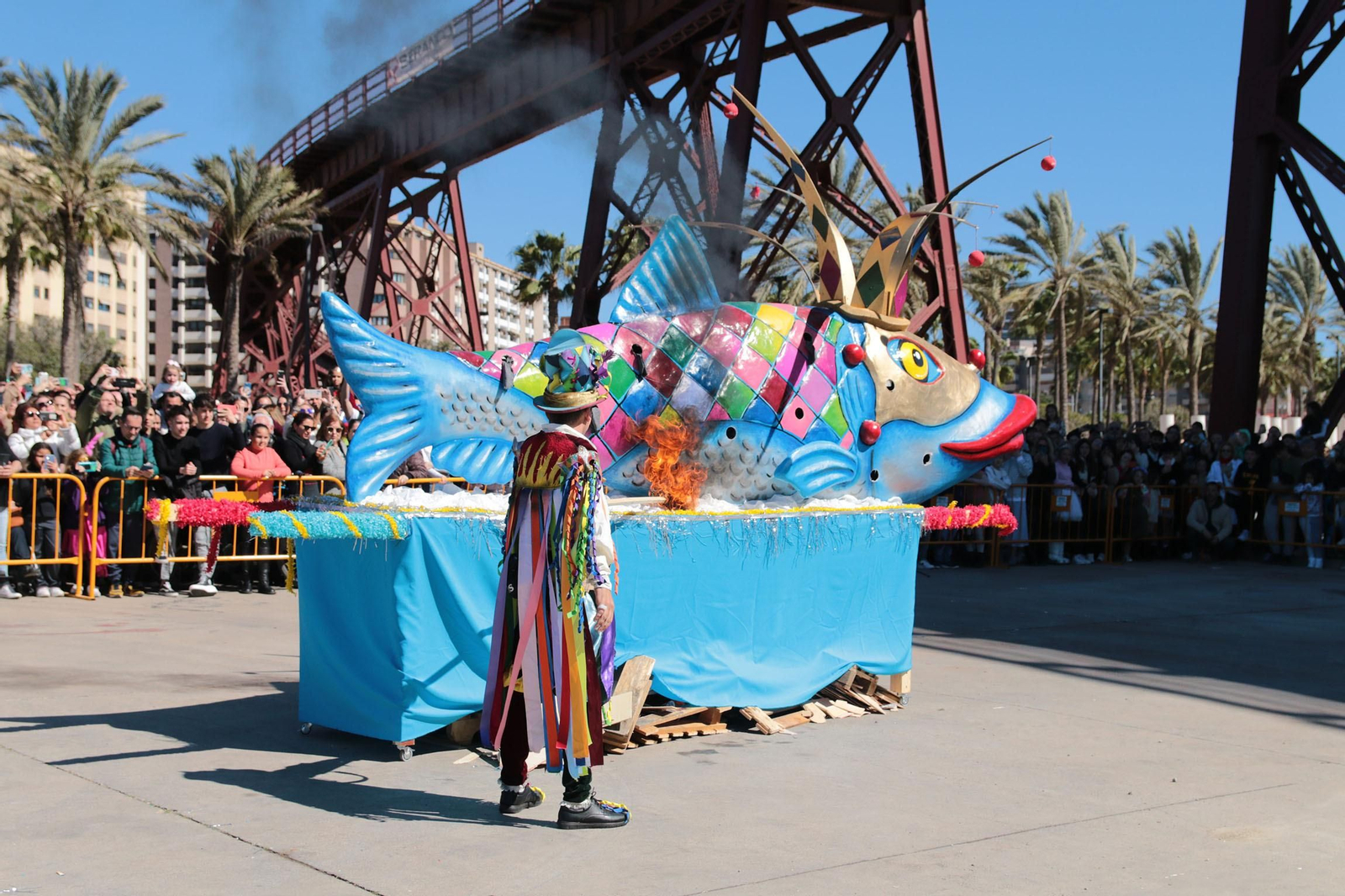 Las imágenes del Entierro de la Sardina de Almería