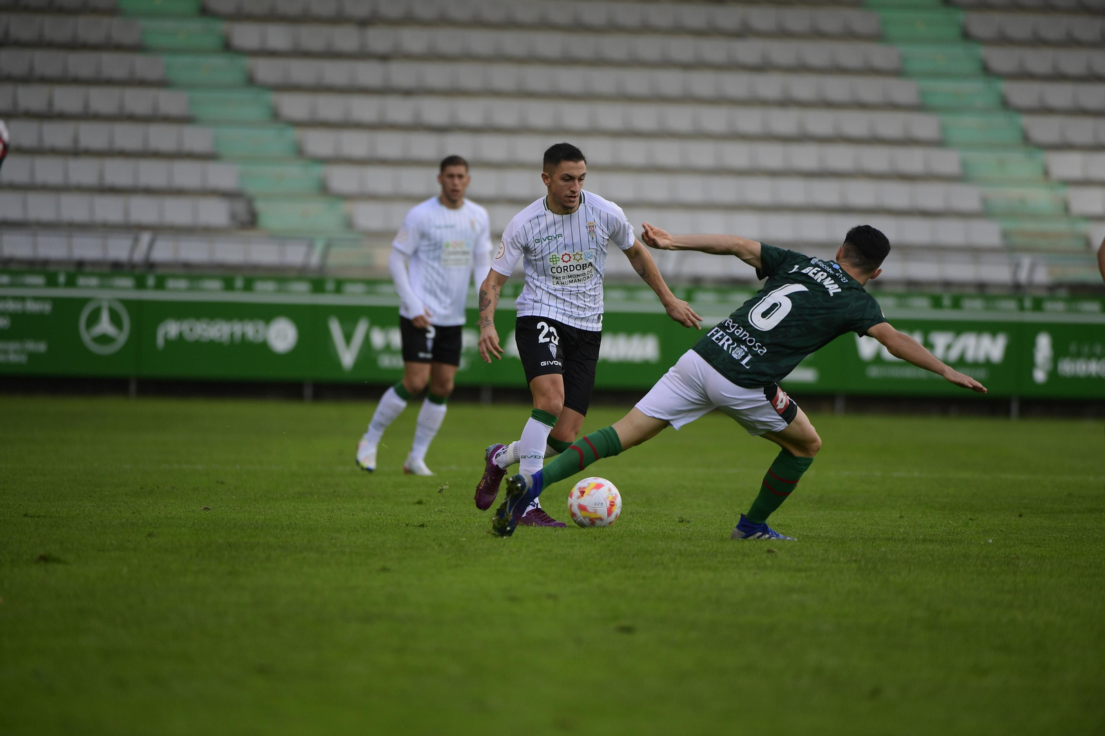Las imágenes del Racing Ferrol - Córdoba CF en A Malata