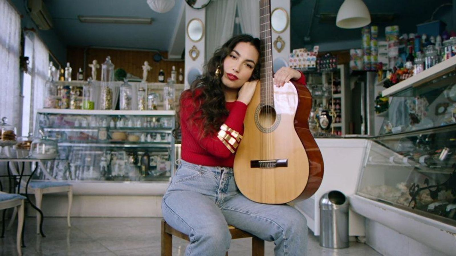 María José Llergo, en un momento del spot.