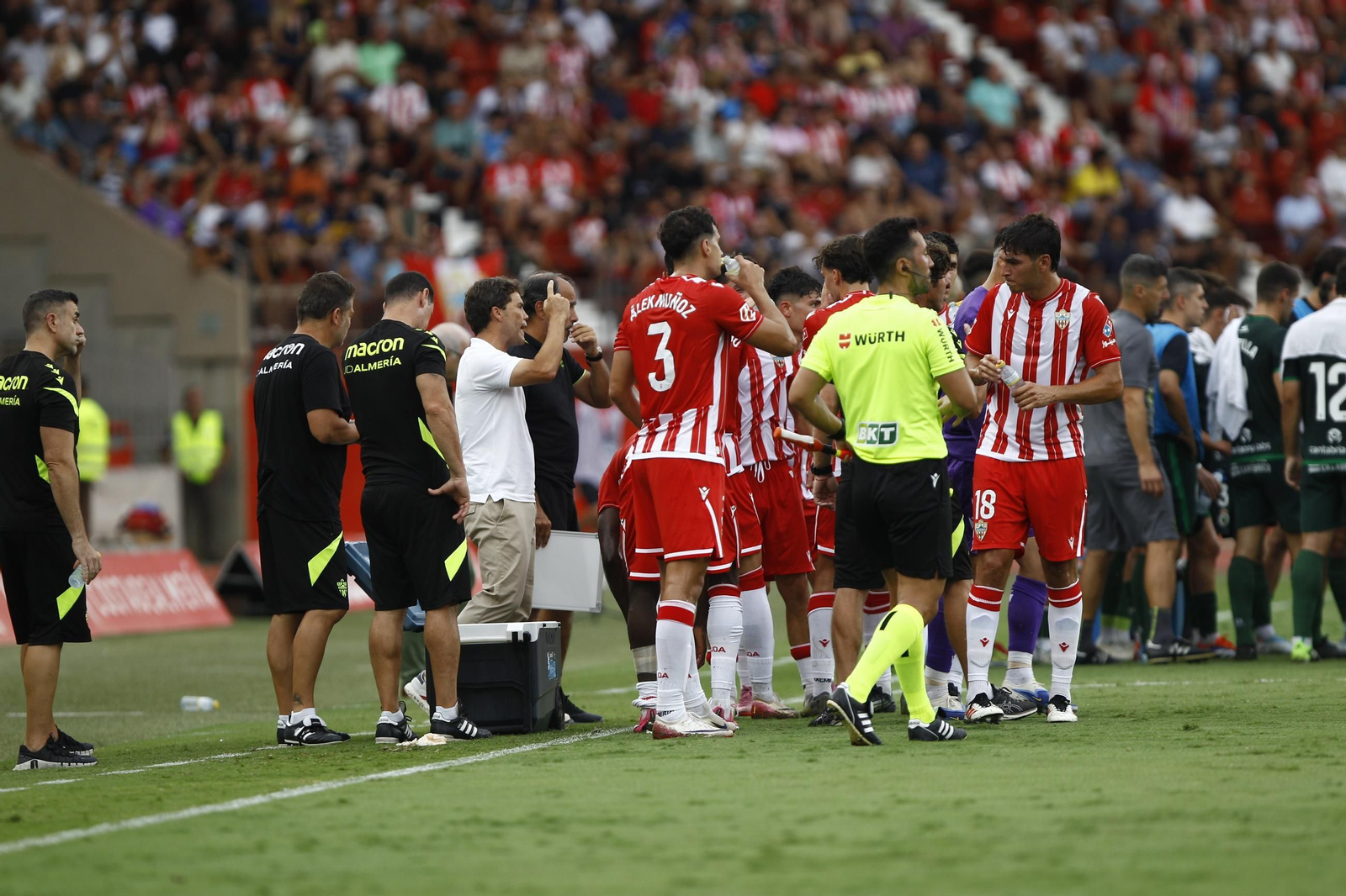 Las mejores fotos del partido U.D. Almería-Racing de Santander