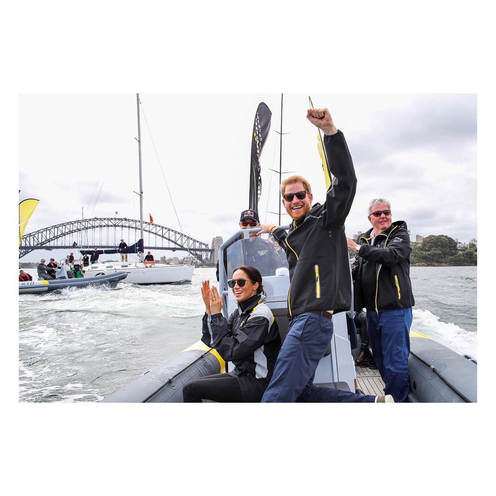 Otra foto del Instagram oficial de Enrique y Meghan.