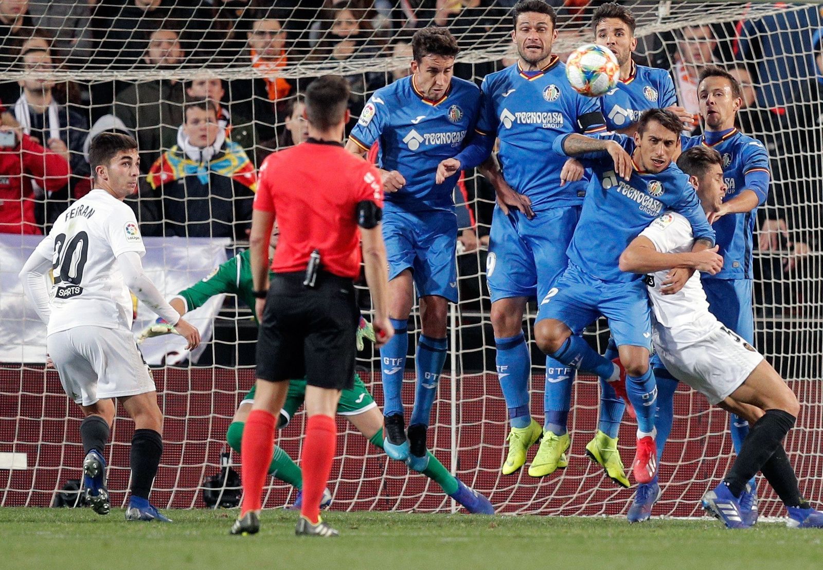 Las imágenes del Valencia-Getafe de Copa del Rey