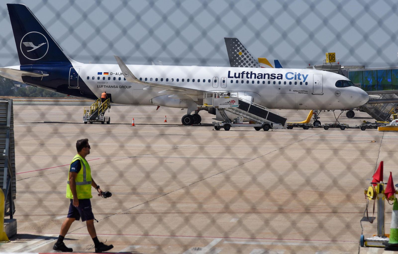 La pista del aeropuerto de Sevilla