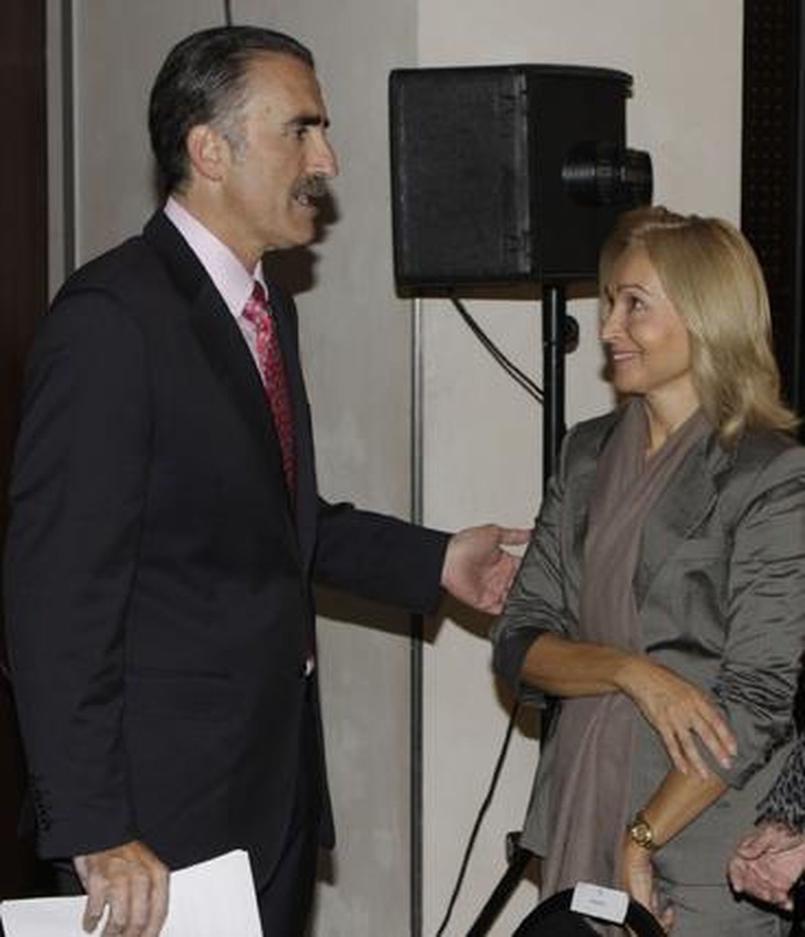 El presentador de televisión Juan y Medio. 

Foto: José Ángel García