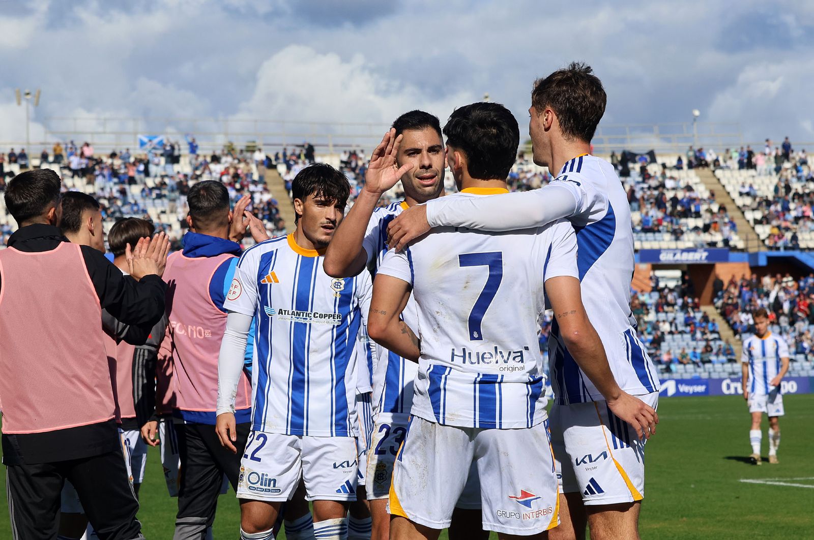 Las mejores fotografías del Recreativo de Huelva-Club Deportivo Estepona