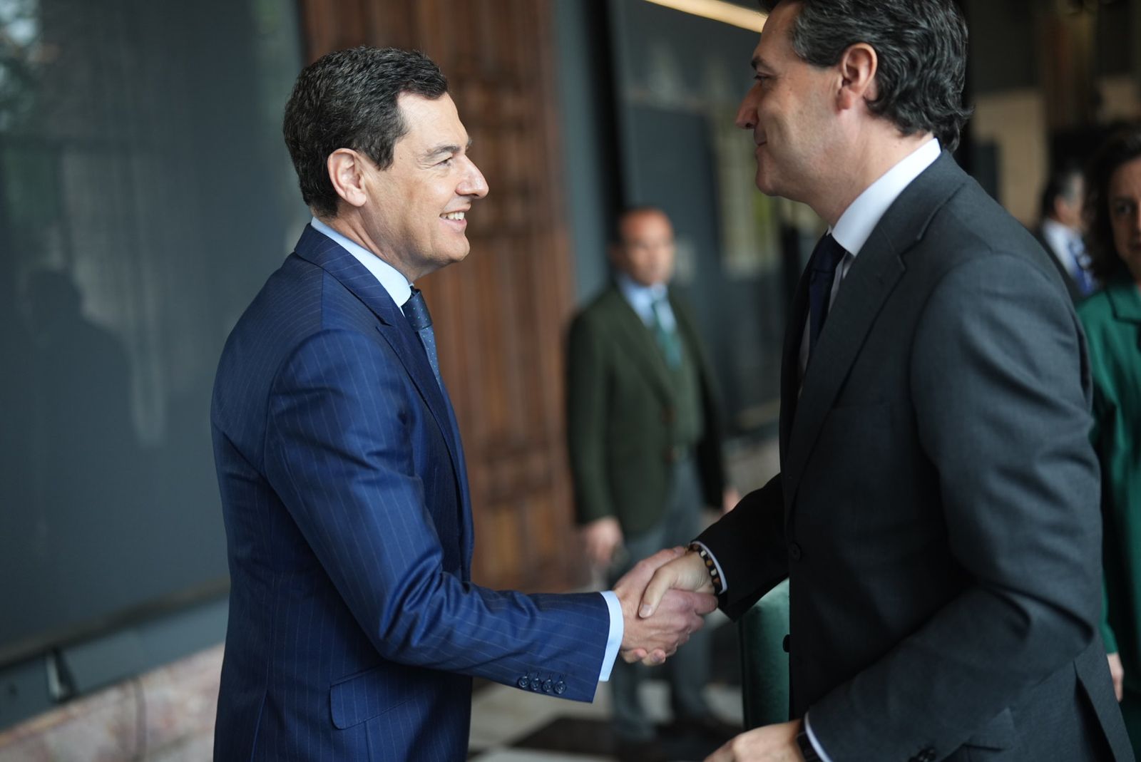 El presidente de la Junta de Andalucía, Juanma Moreno.