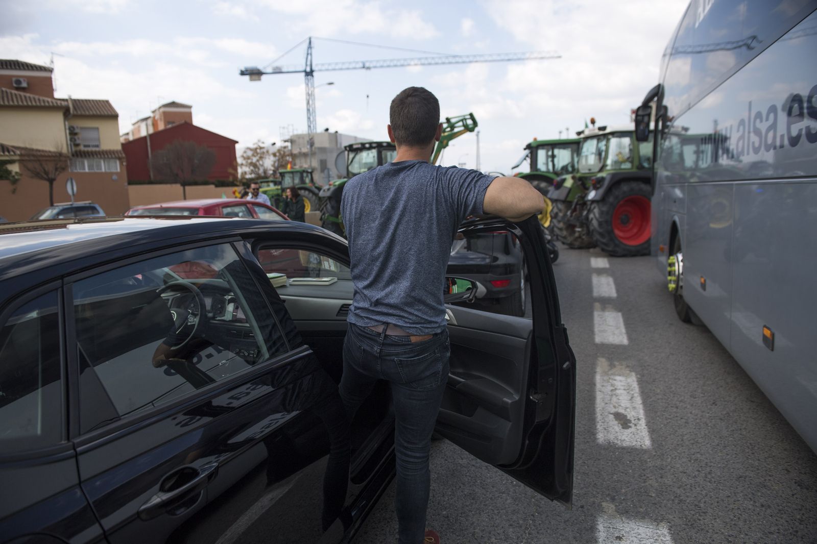 Curiosidades: las mejores fotos de la manifestación del campo en Granada