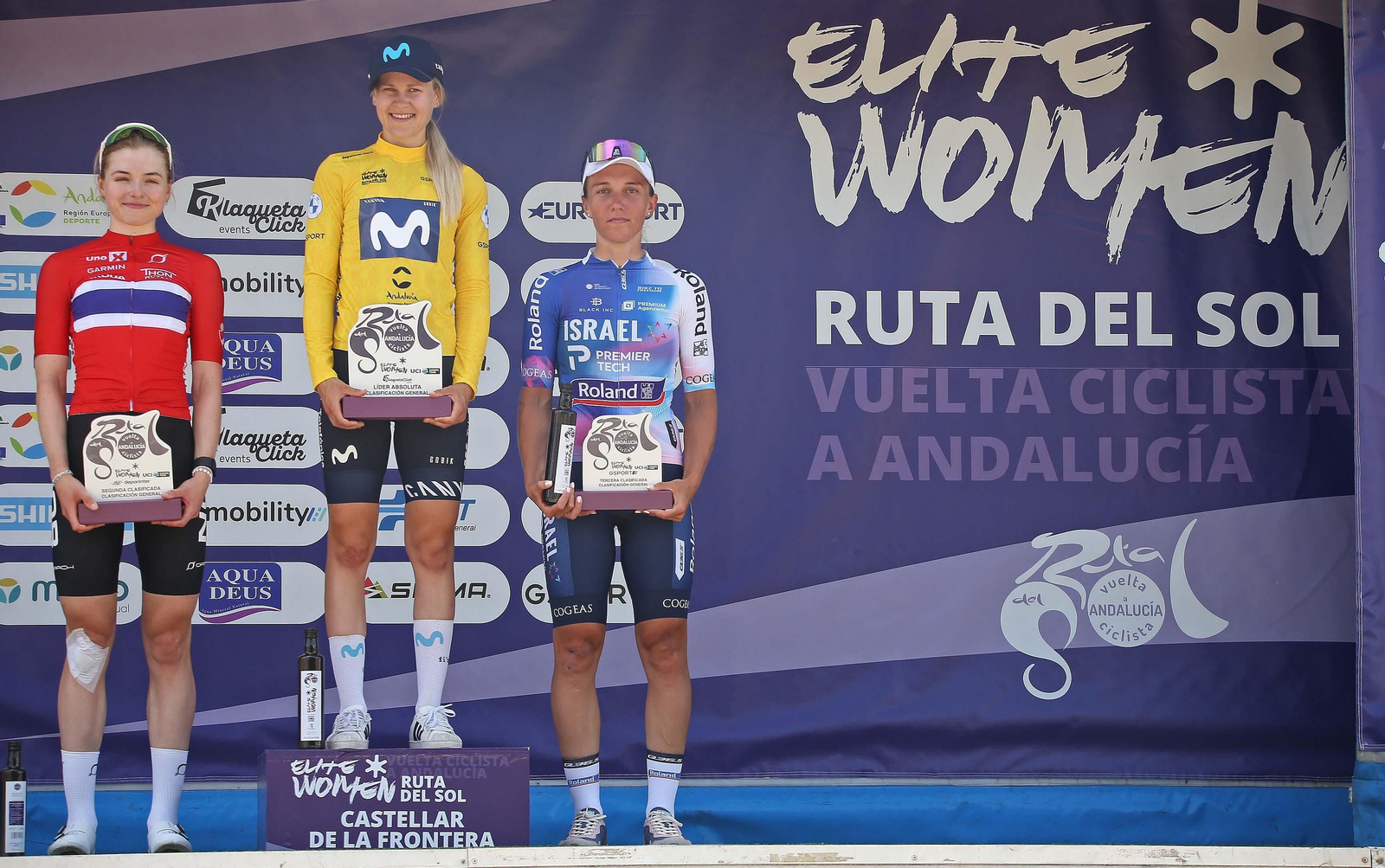 Fotos de etapa final de la Vuelta Ciclista a Andalucía Elite Women en Castellar