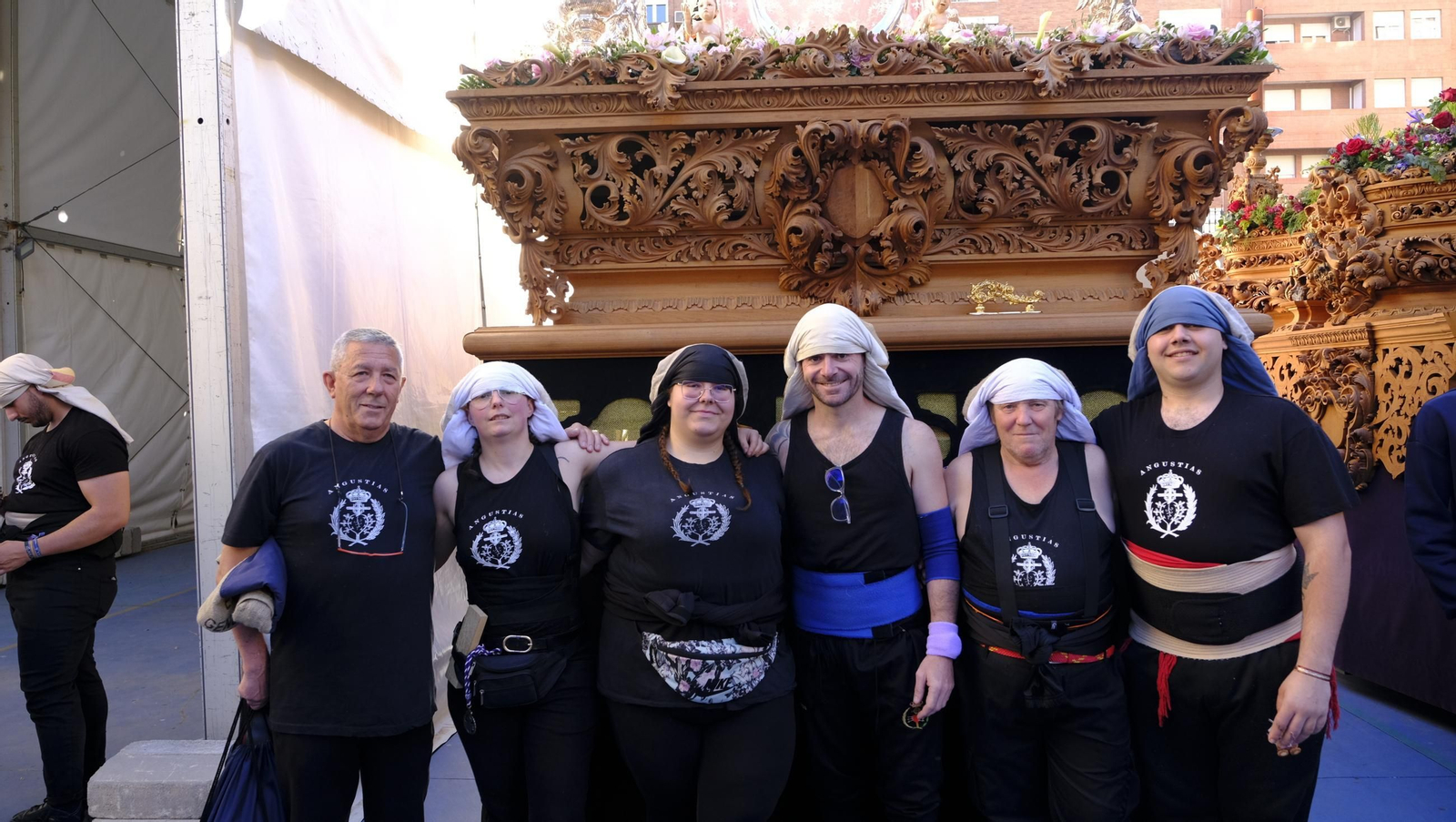 Angustias en la Semana Santa de Almería 2025