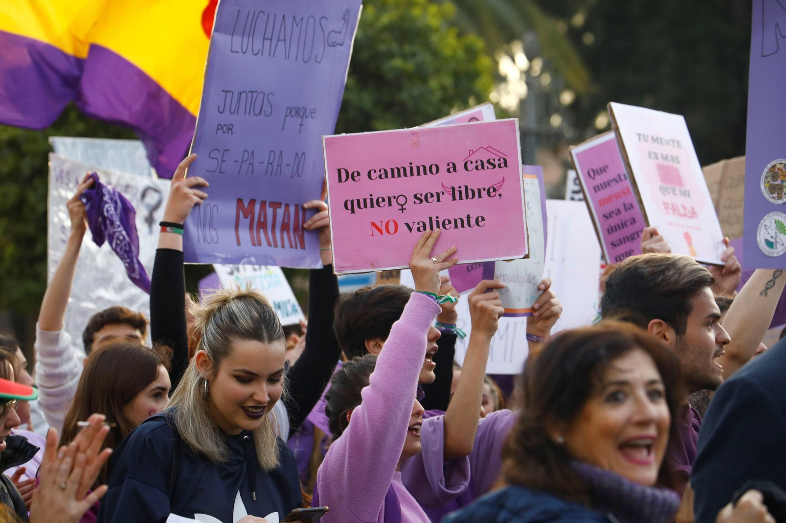 La manifestación del 8M en Córdoba, en imagenes
