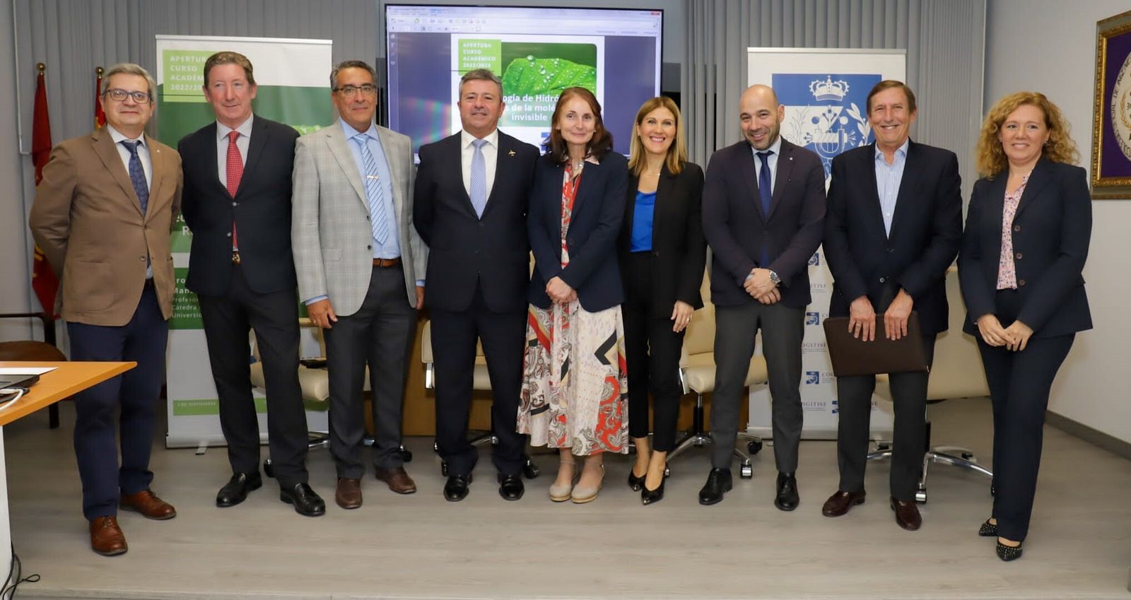 Carlos León de Mora, Fernando Isorna, José Manuel Pérez Leal, José Manuel Andújar, Francisca Segura, Ana Jáuregui, Francisco Javier Ramírez, Joaquín Meseguer y Rosa Jiménez.