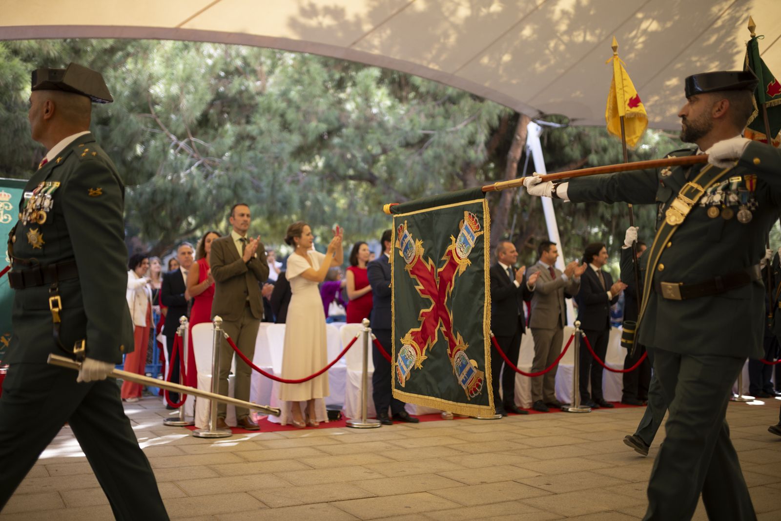 Imágenes de los actos de celebración de la festividad de la patrona de la Guardia Civil, la Virgen del Pilar.