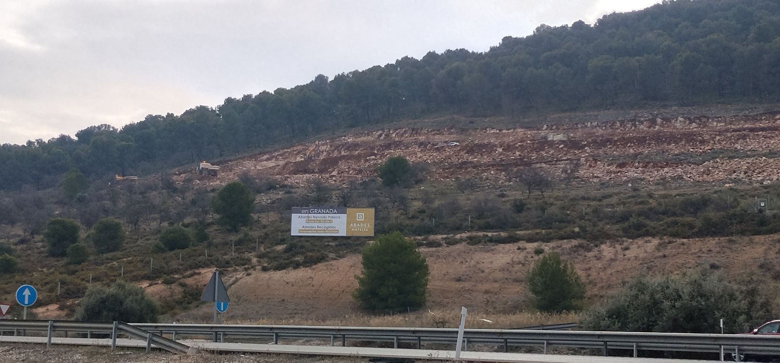 Obras en la Variante de Loja en el tramo A-92