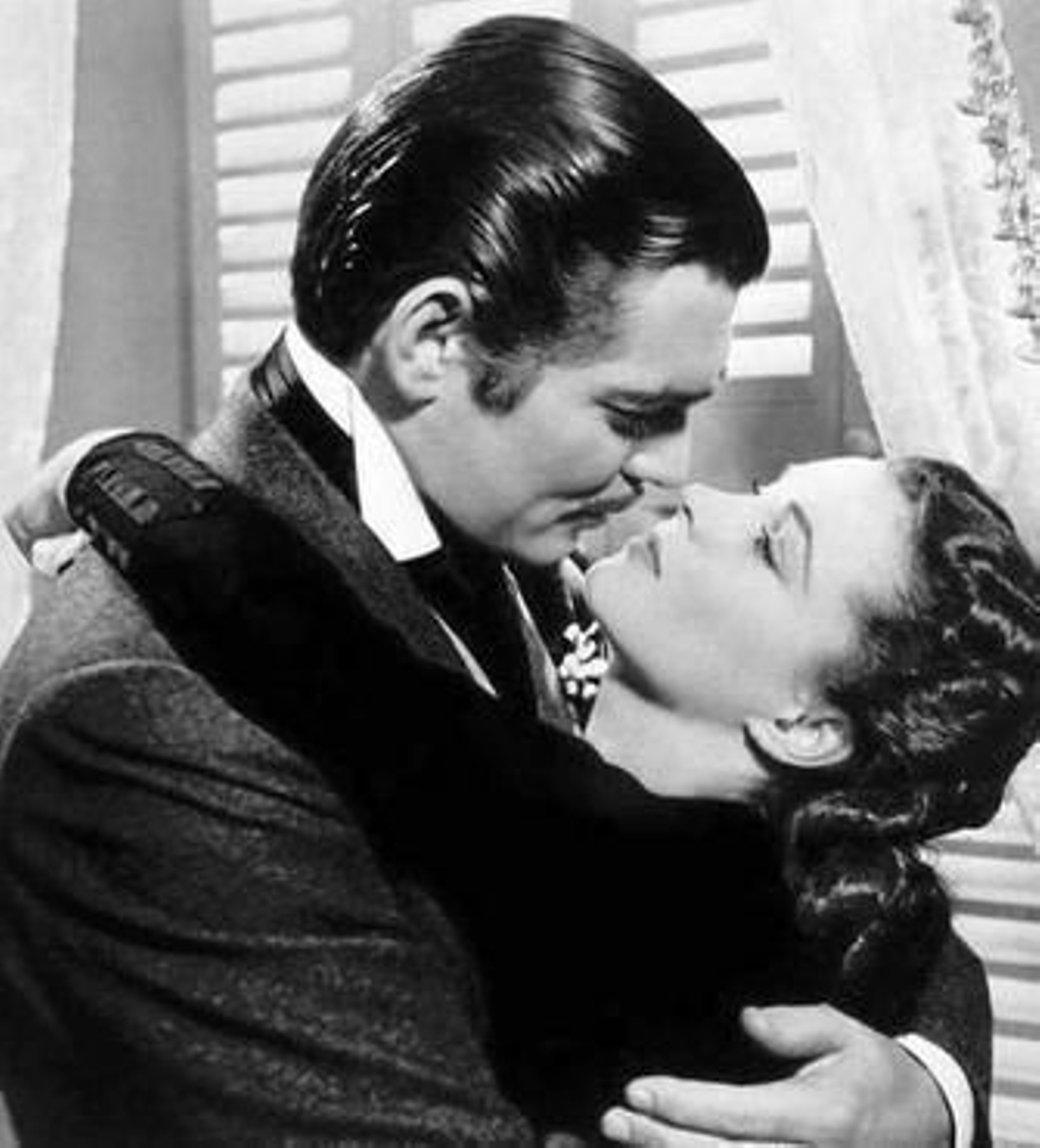 Clark Gable y Vivien Leigh, en 'Lo que el viento se llevó'.