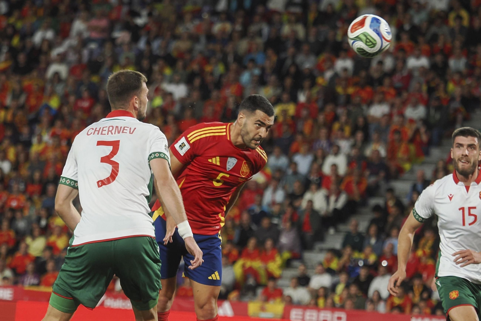 Las mejores fotos del España-Bulgaria