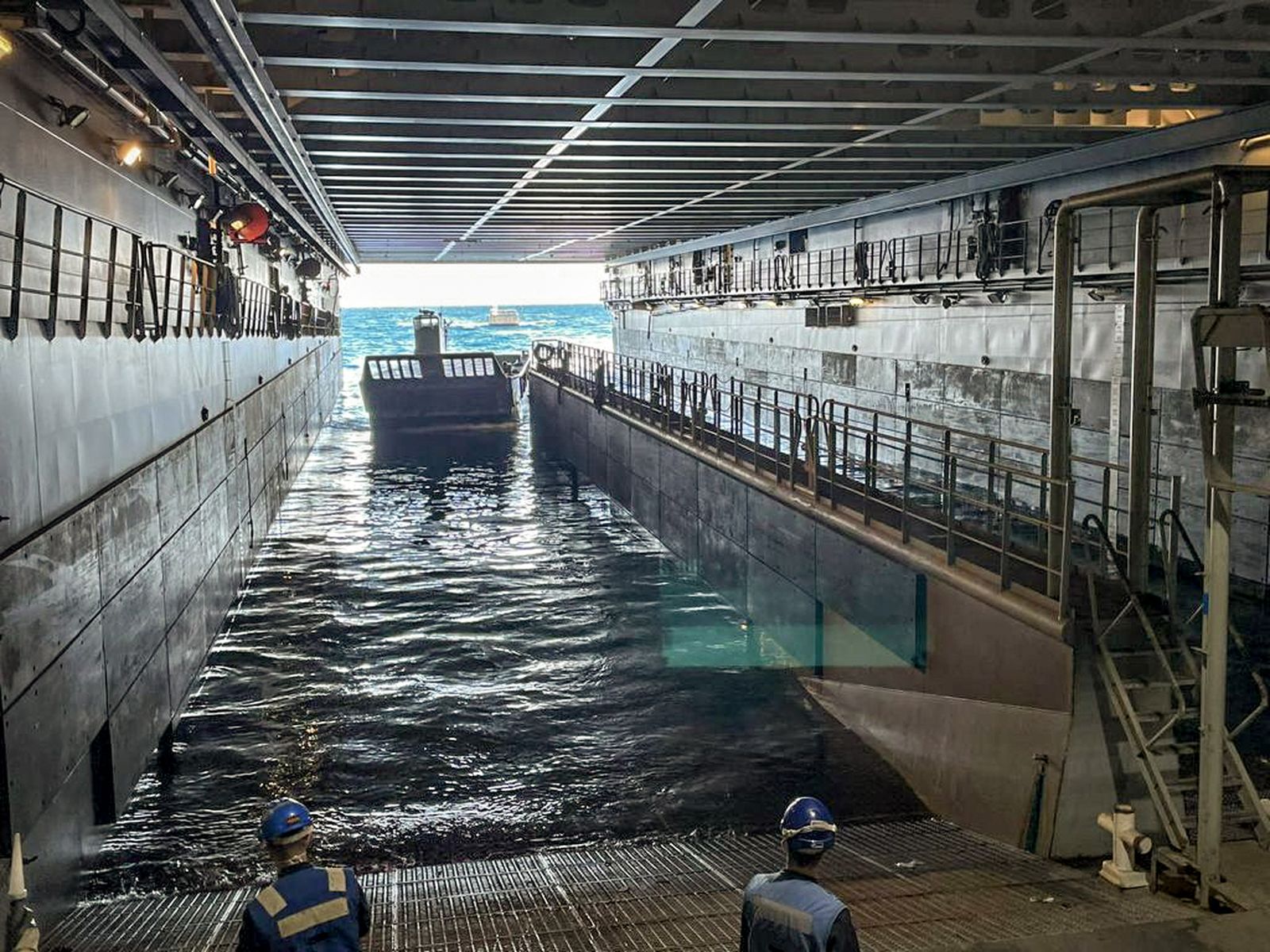 Imágenes de la Infantería de Marina en el Retín en Marfibex