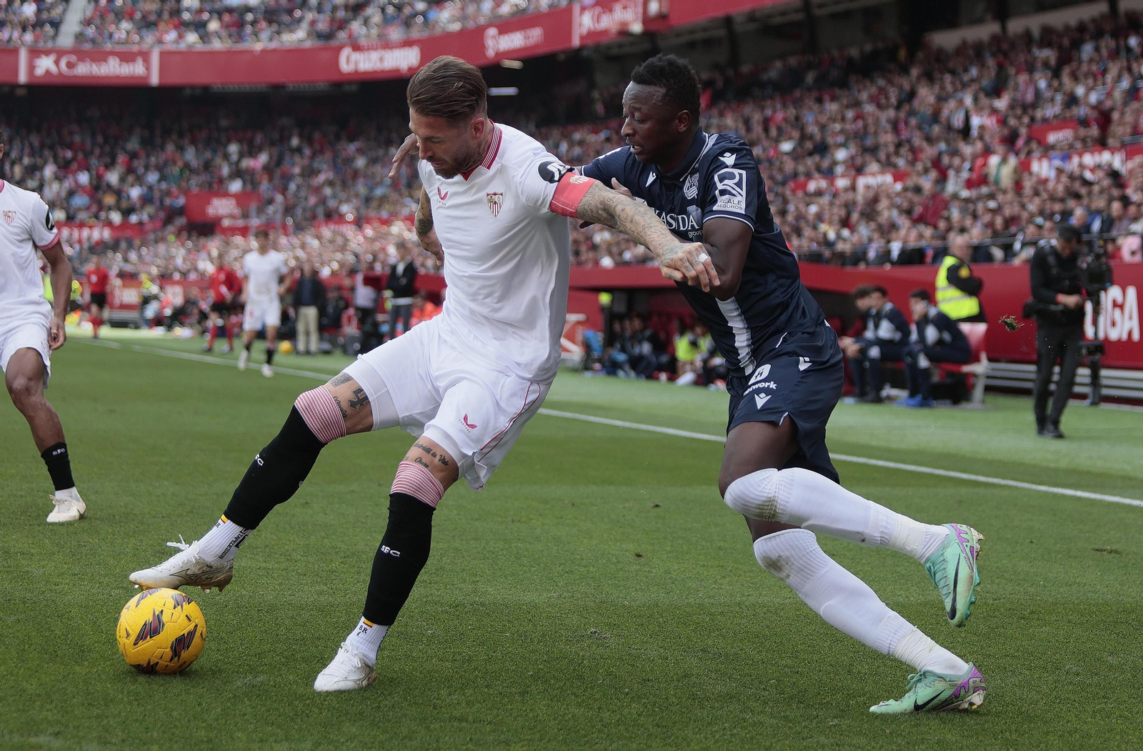 Las imágenes del Sevilla - Real Sociedad