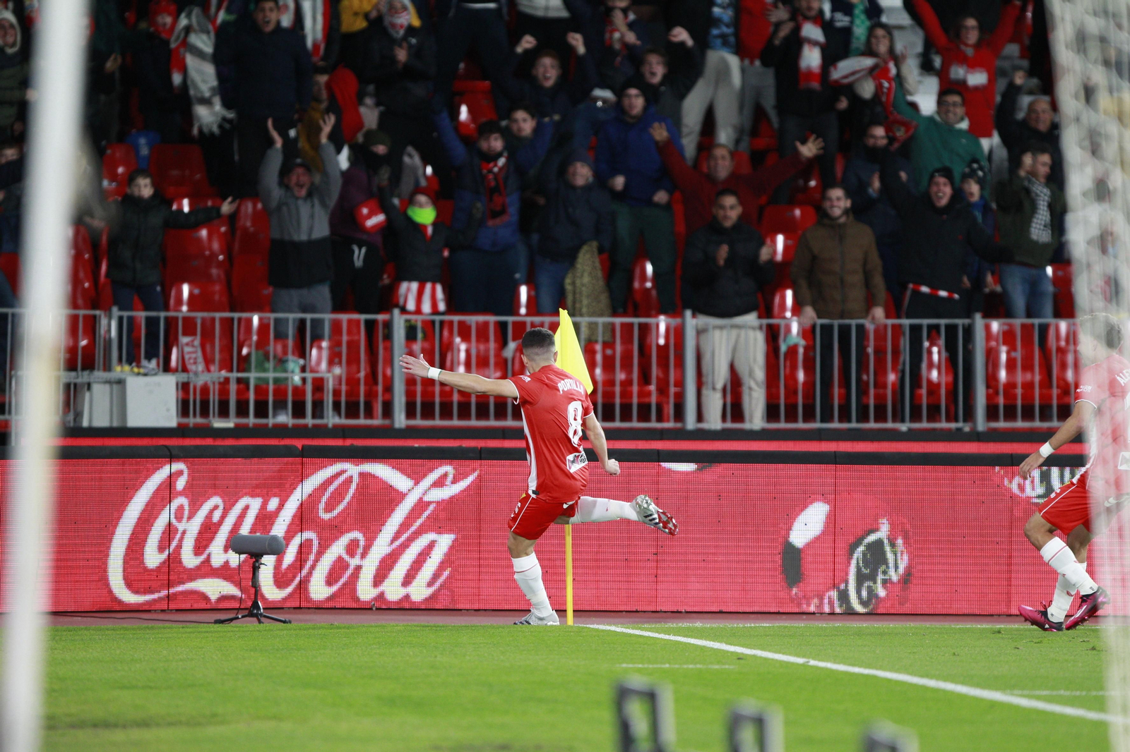 Imágenes del partido U.D. Almería-R.C.D. Espanyol