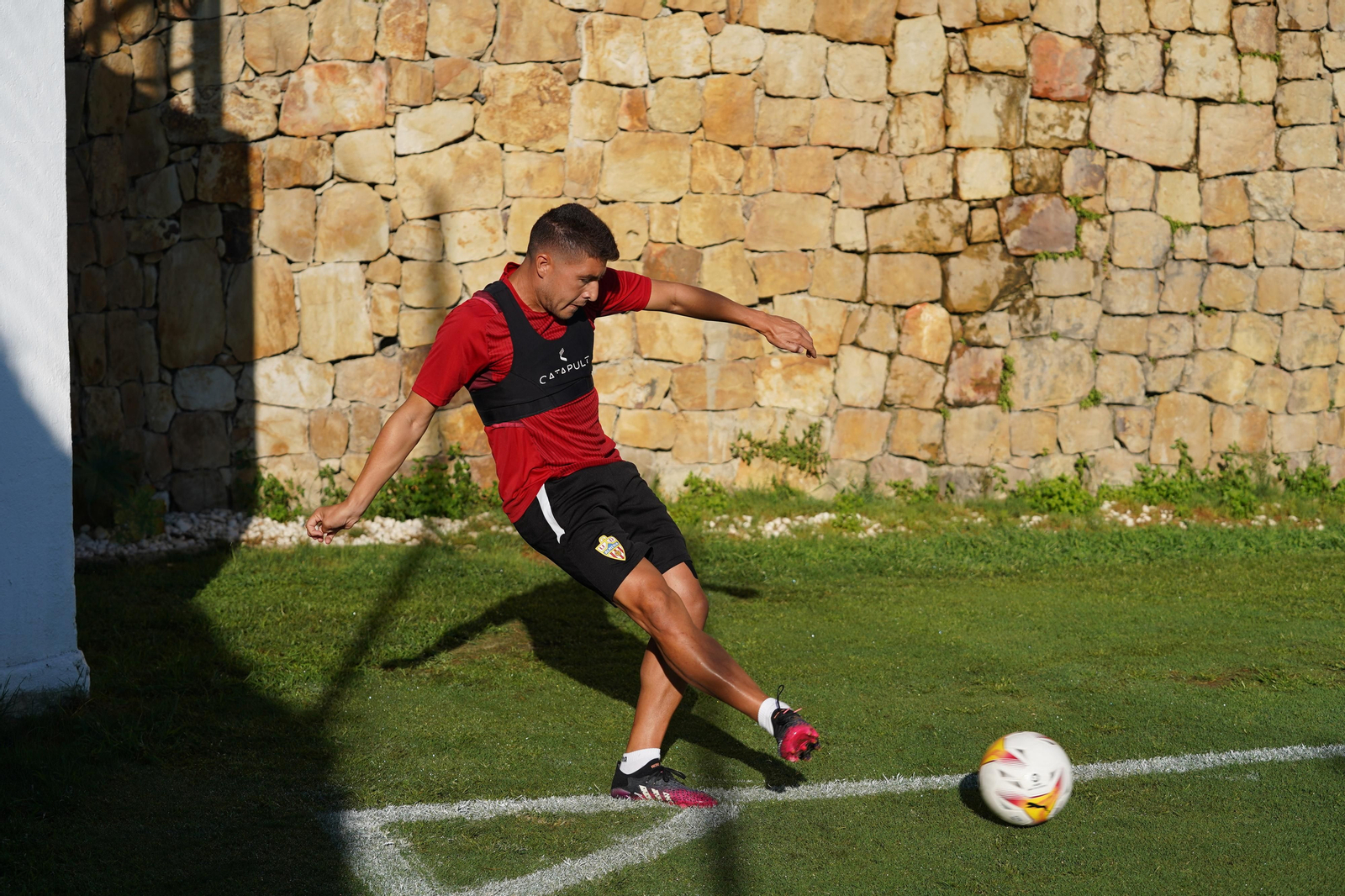 Entrenamiento del Almería, sábado 7
