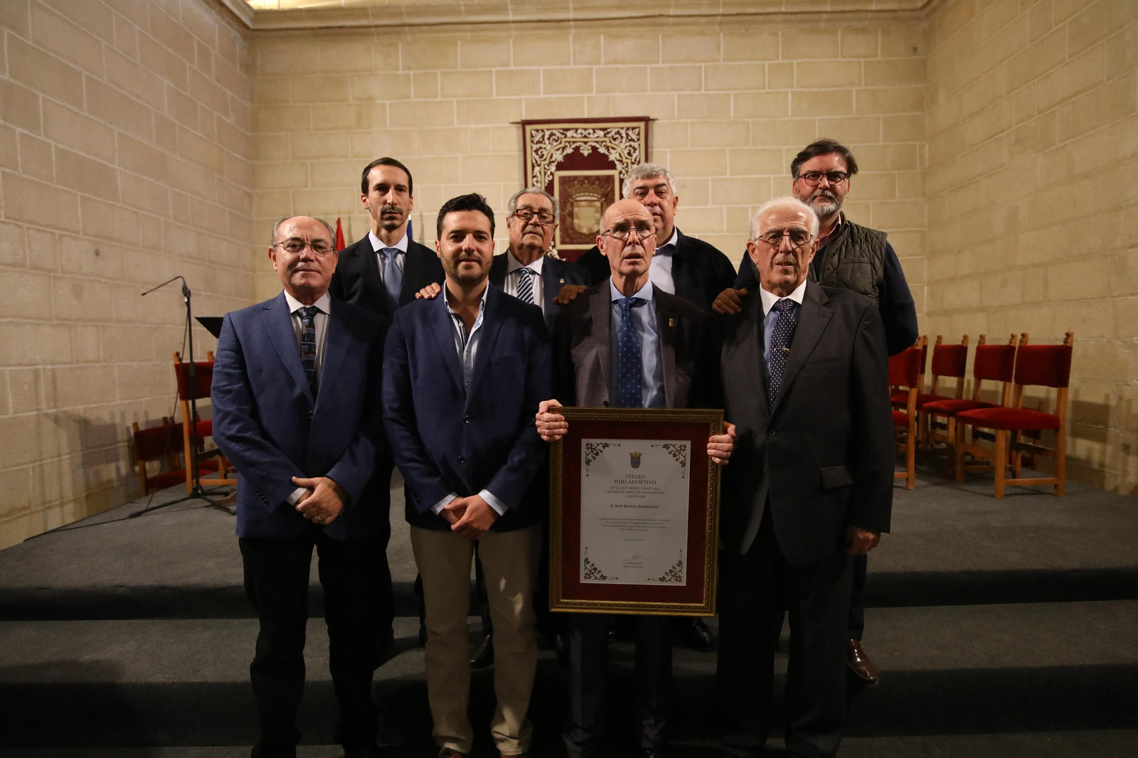 Pepe Ravelo Hijo Adoptivo de Jerez