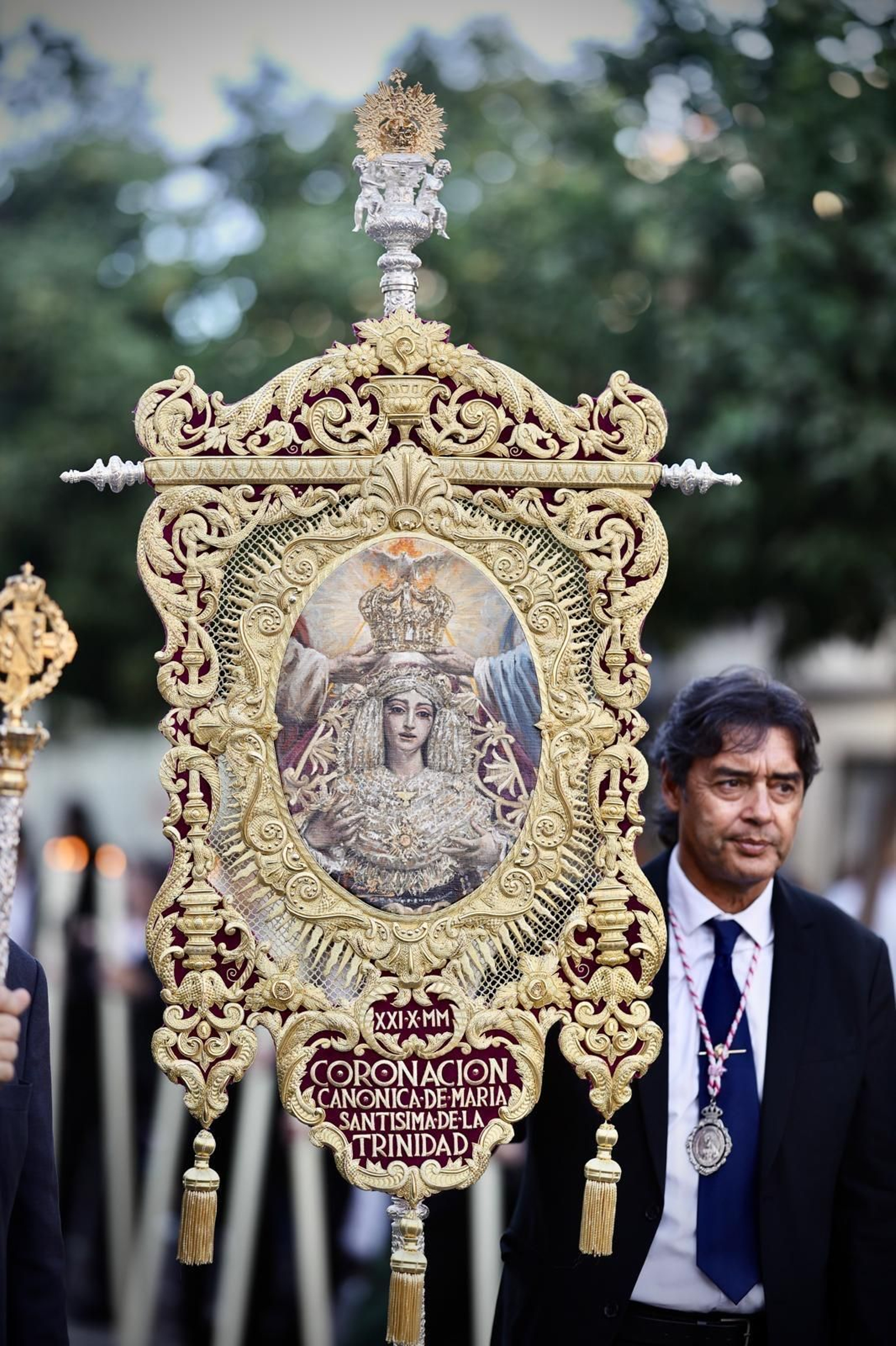 Procesión extraordinaria de María Santísima de la Trinidad.