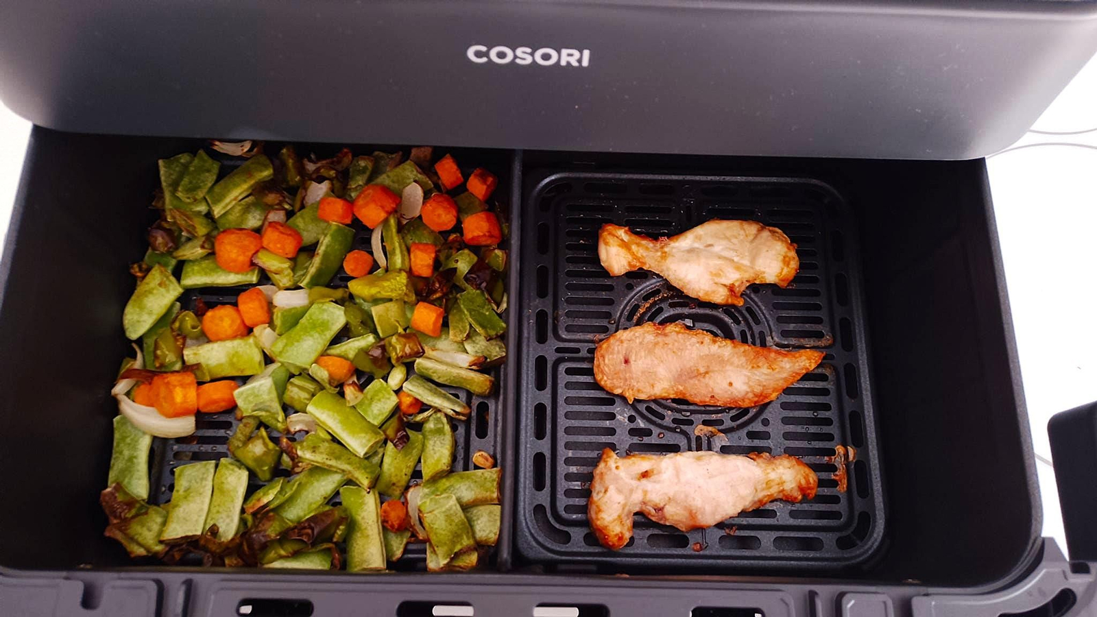 Freidora de aire Cosori Dual Blaze Twinfry Chef Edition 10 litros