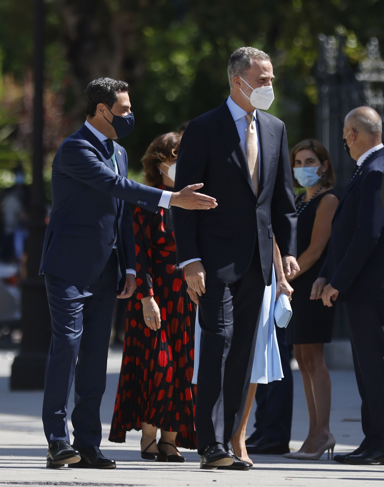 Las imágenes de  la entrega de la Medalla de Honor de Andalucía al Rey Felipe VI en Sevilla
