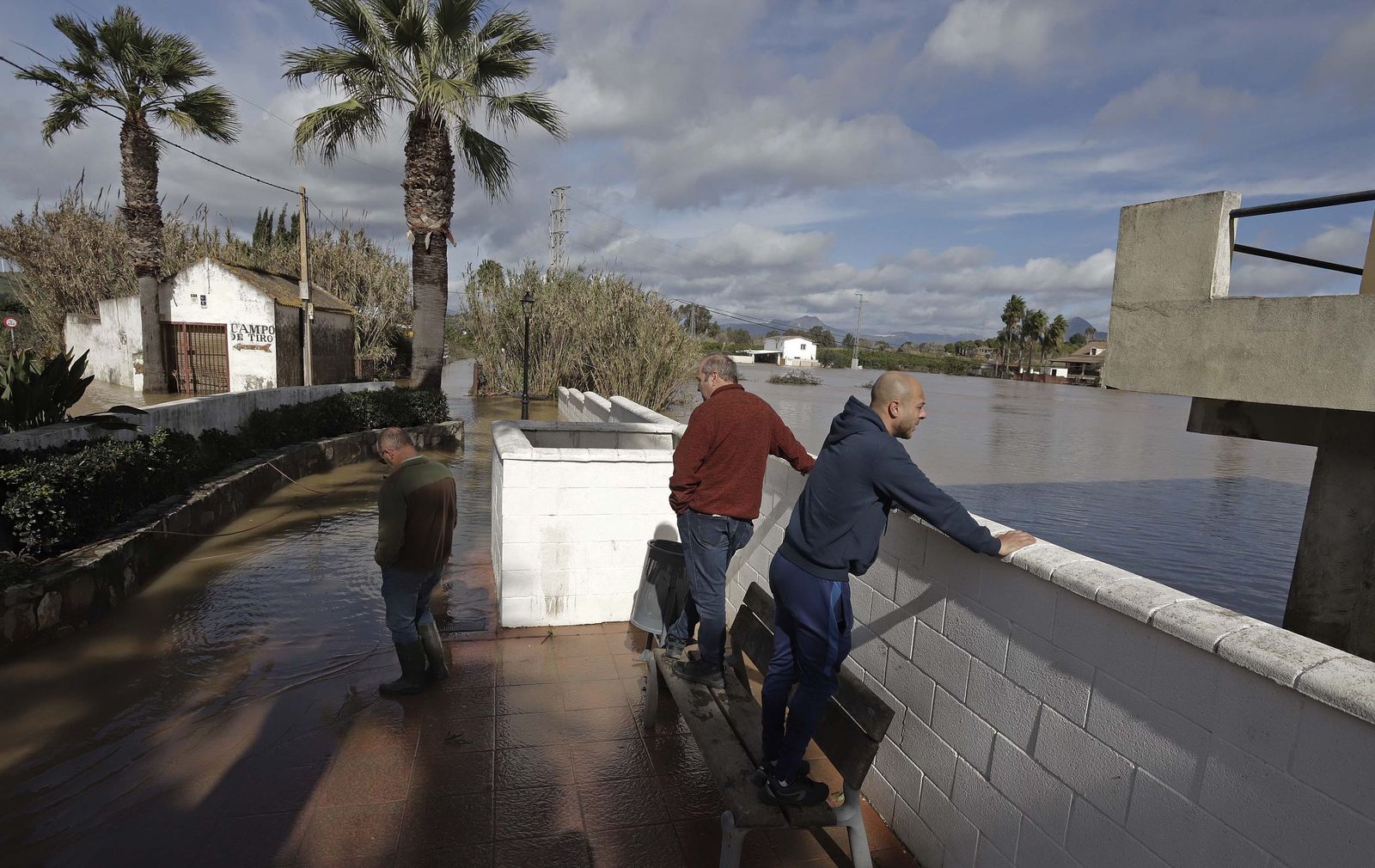 San Martín del Tesorillo después de la borrasca Marta, en imágenes