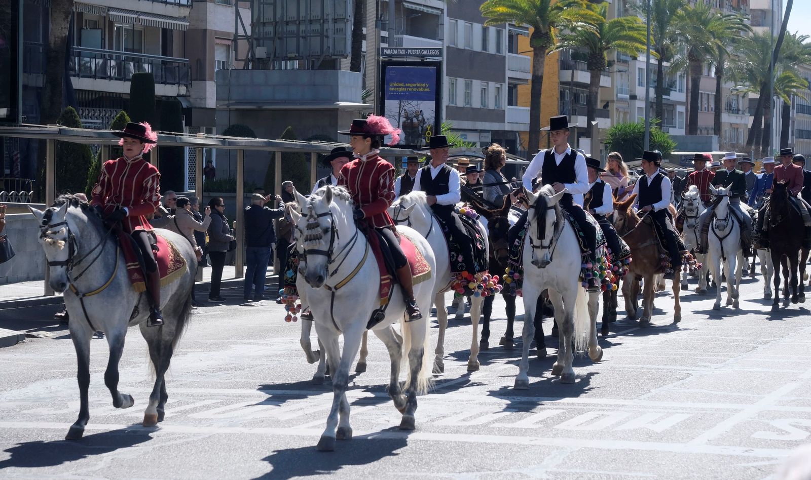 La XV marcha hípica por el Día de Andalucía en Córdoba, en imágenes