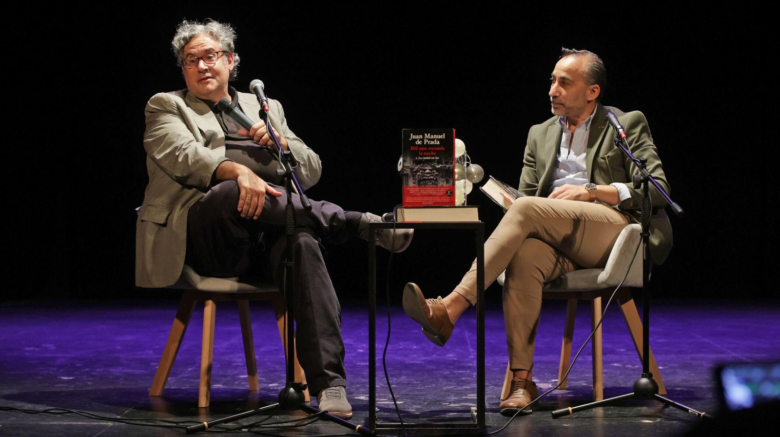 Juan Manuel de Prada, en la Sala Compañía.