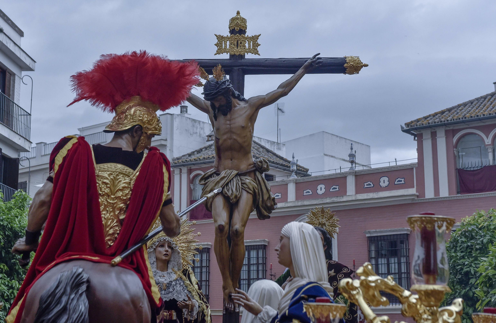 El misterio de la Sagrada Lanzada el pasado Miércoles Santo.