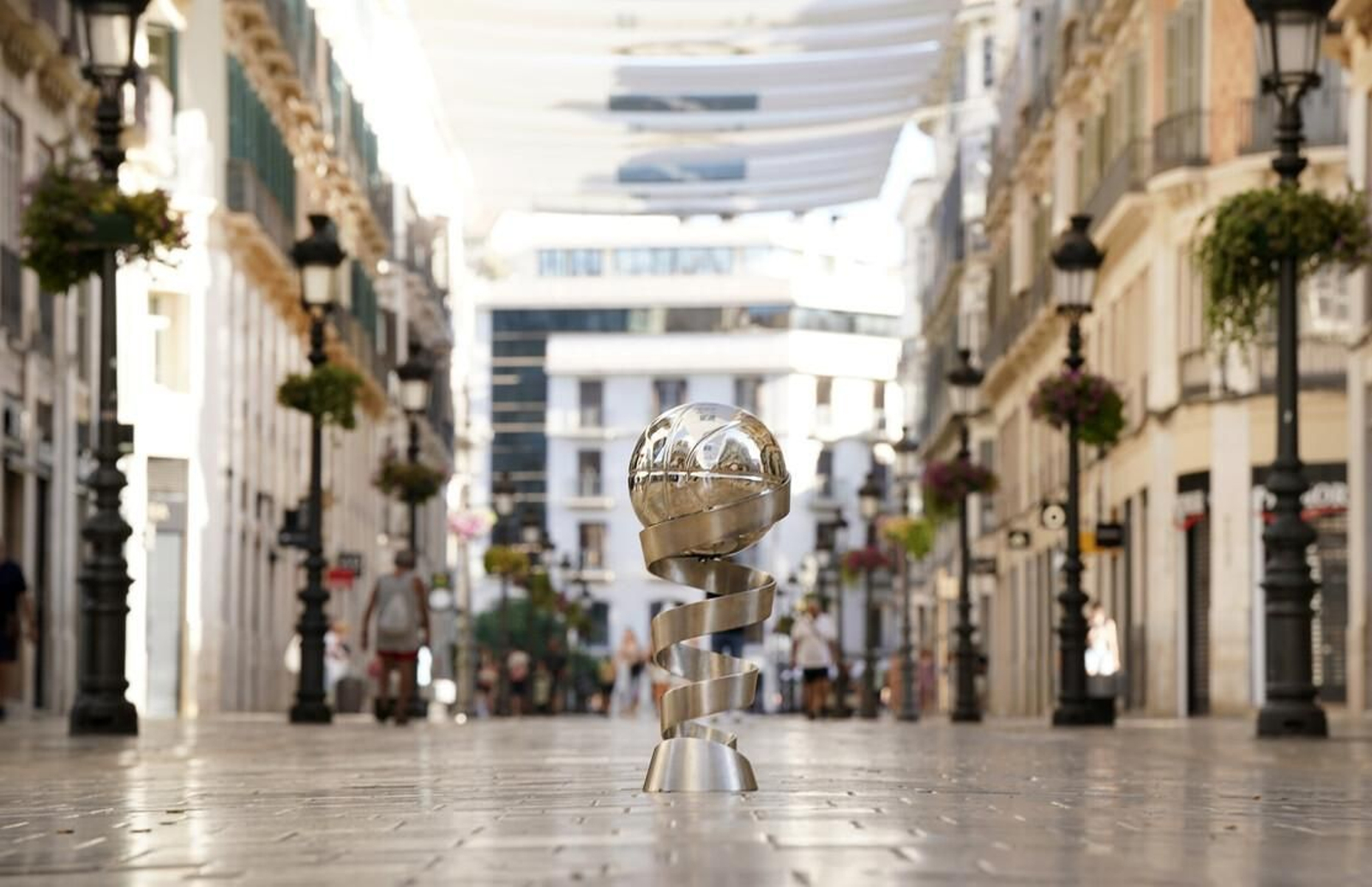 El trofeo de la Supercopa ACB se deja ver por Málaga