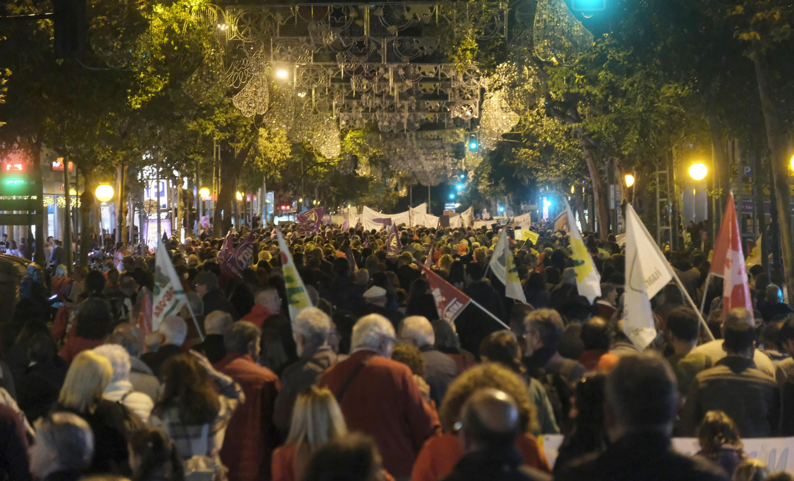 La manifestación en Córdoba contra la violencia de género, en fotografías