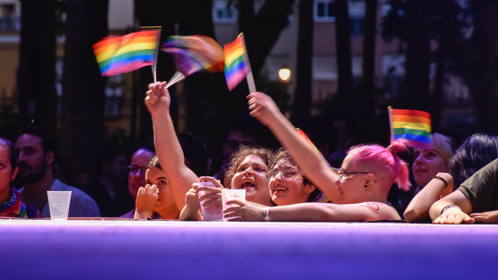 Fotos de la celebración del Orgullo LGTBI en Algeciras con Manolita Chen